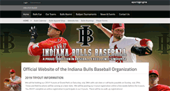 Desktop Screenshot of indianabullsbaseball.org